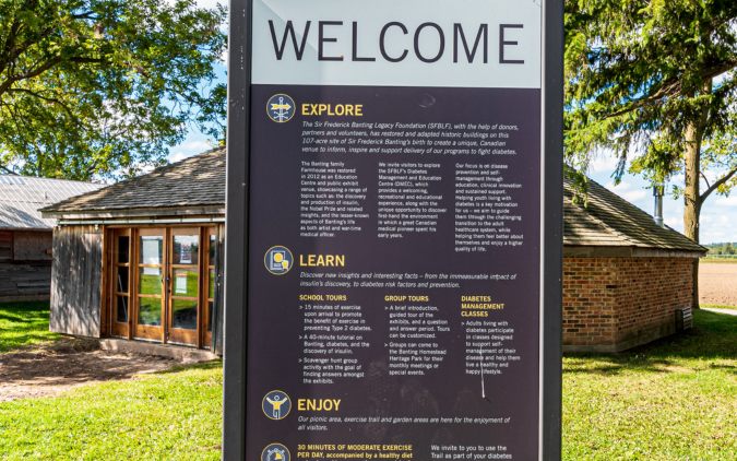 Welcome to Banting Homestead and Heritage Park